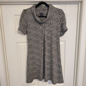 JH Small Black and White Sweater Dress